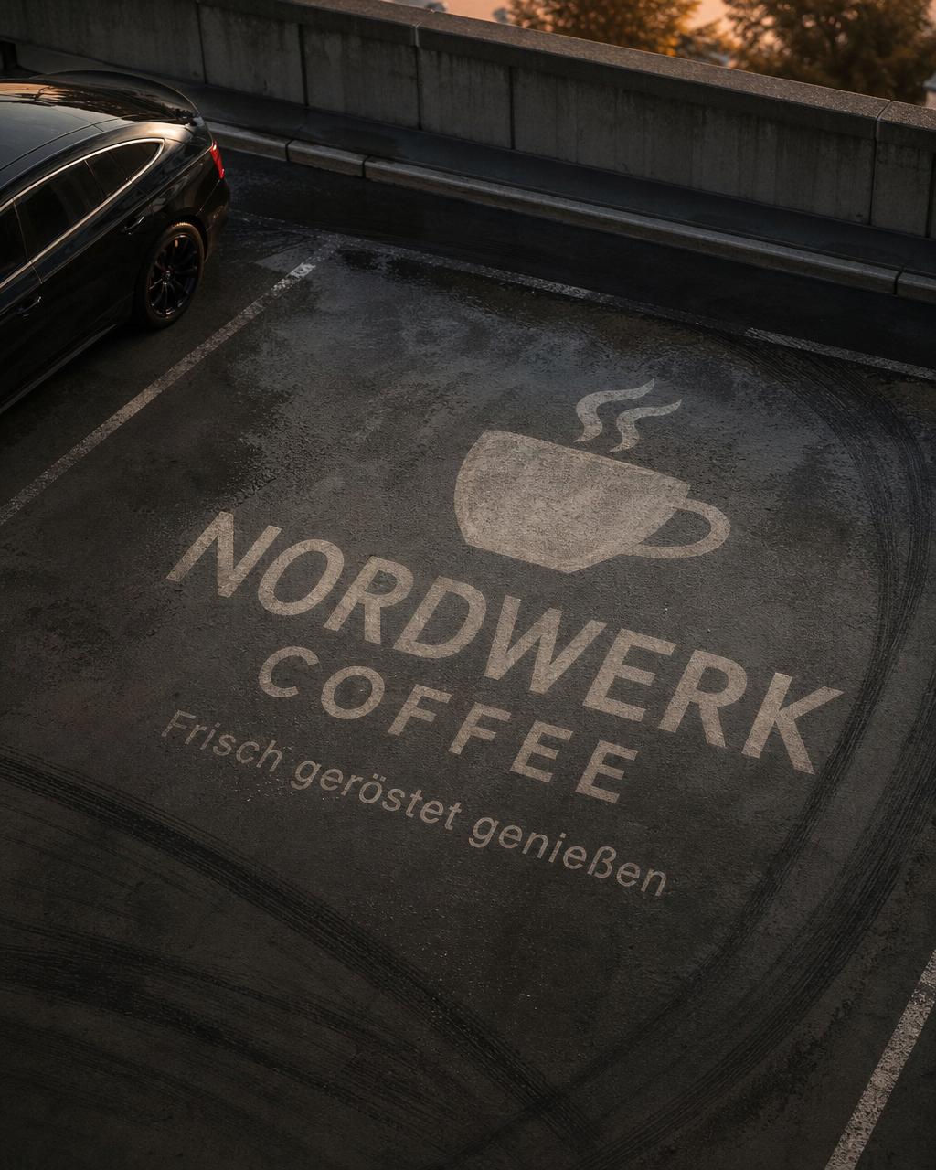 Parkplatz als Werbefläche